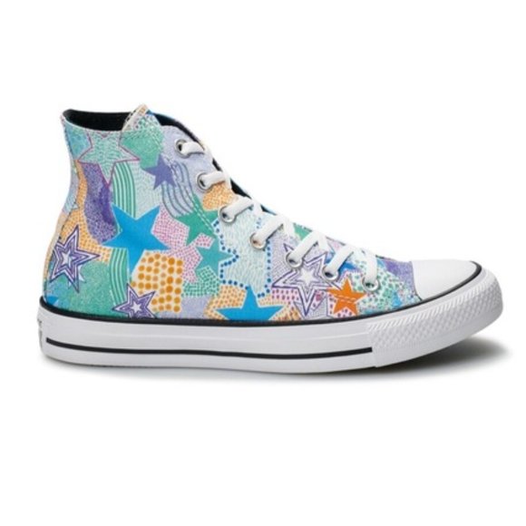 🚨SOLD🚨NEW Converse CTAS Mosaic High Top Sneakers - Picture 2 of 10